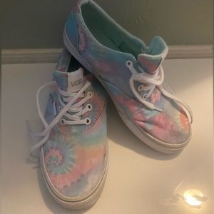 Tie dye vans